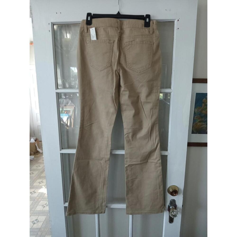 Nobo Size 7 Mid Rise Bootcut Beige